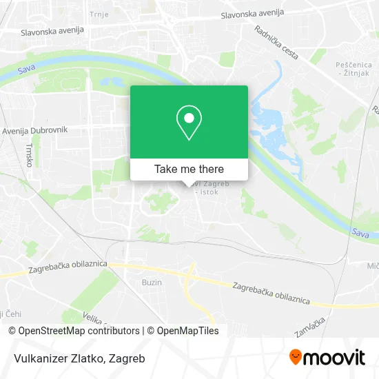 Vulkanizer Zlatko map