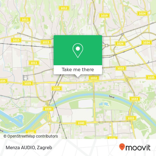 Menza AUDIO map