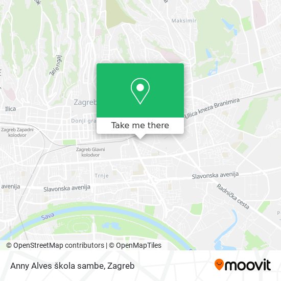 Anny Alves škola sambe map