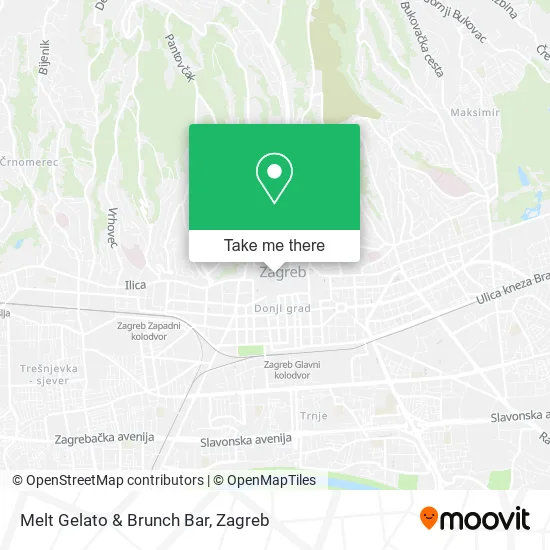 Melt Gelato & Brunch Bar map