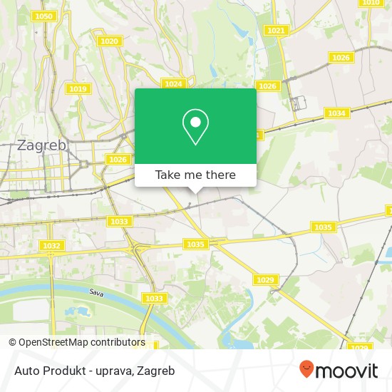 Auto Produkt - uprava map