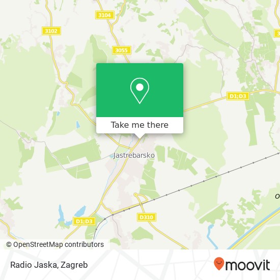 Radio Jaska map