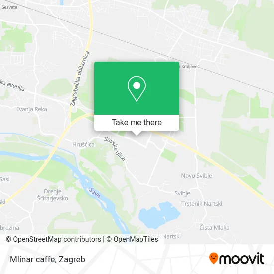 Mlinar caffe map