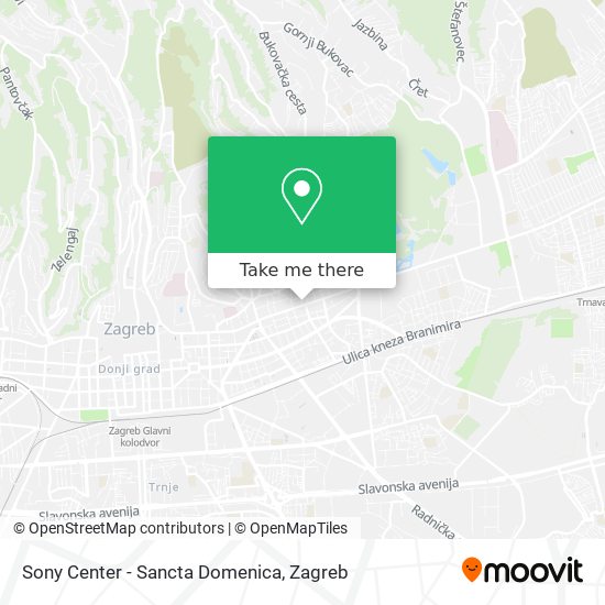 Sony Center - Sancta Domenica map