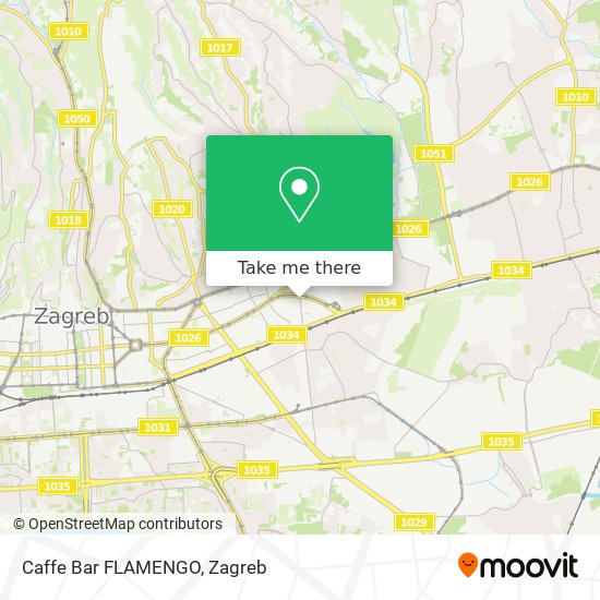 Caffe Bar FLAMENGO map