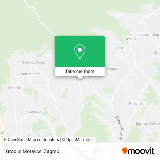 Groblje Moravce map