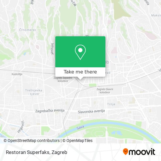 Restoran Superfaks map