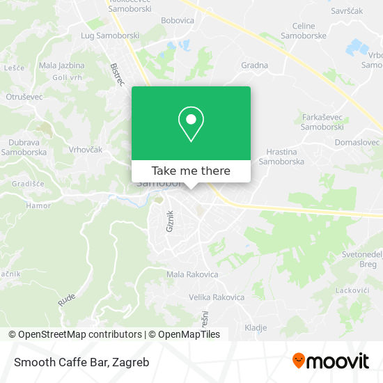 Smooth Caffe Bar map