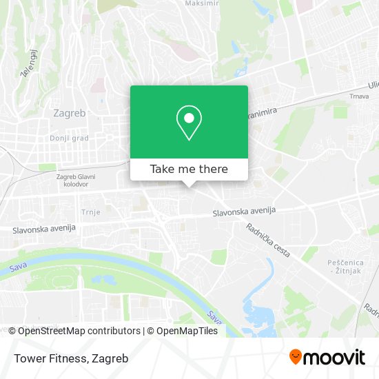 Tower Fitness map