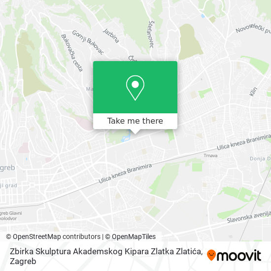 Zbirka Skulptura Akademskog Kipara Zlatka Zlatića map