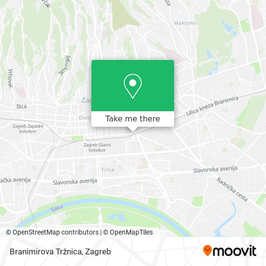 Branimirova Tržnica map