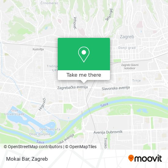 Mokai Bar map
