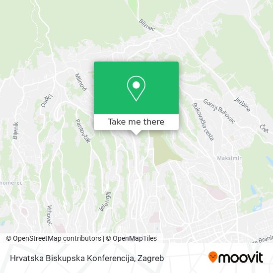 Hrvatska Biskupska Konferencija map