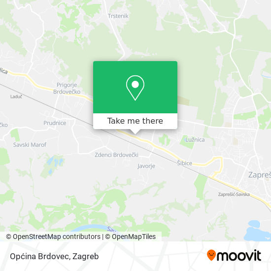 Općina Brdovec map