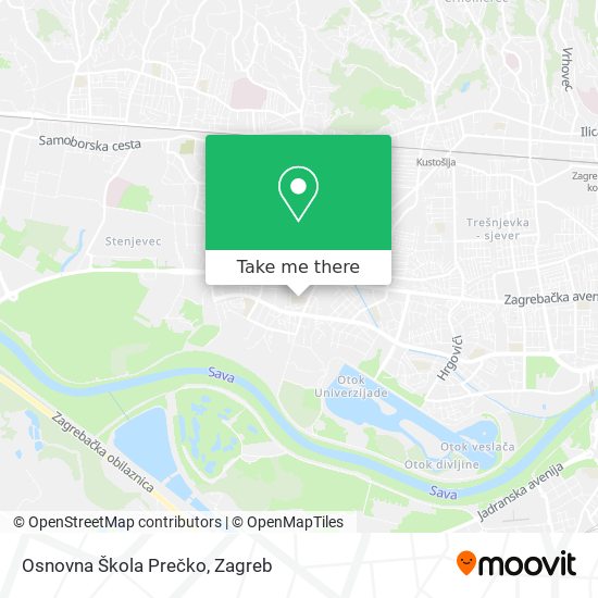 Osnovna Škola Prečko map