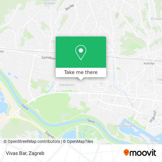 Vivas Bar map