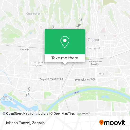 Johann Fanzoj map