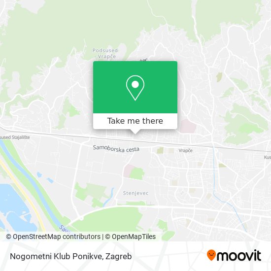 Nogometni Klub Ponikve map