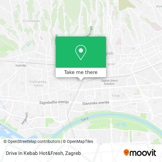 Drive In Kebab Hot&Fresh map