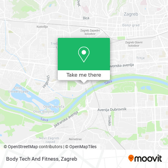 Body Tech And Fitness map