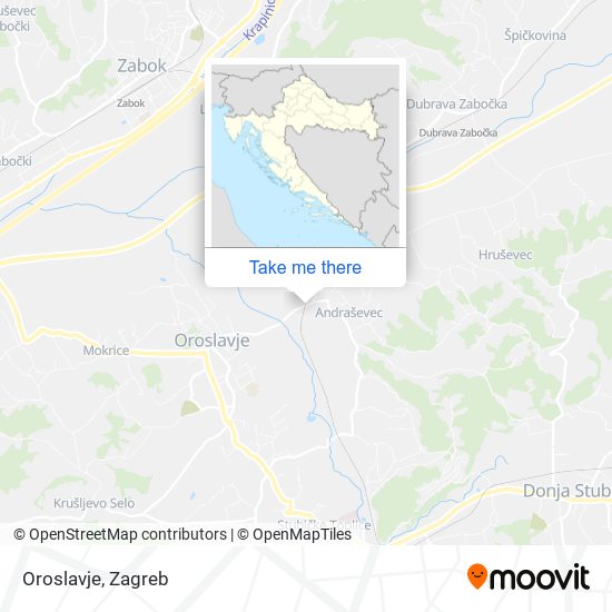 Oroslavje map