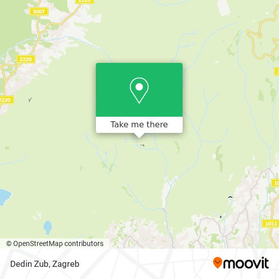 Dedin Zub map