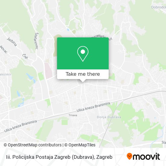Iii. Policijska Postaja Zagreb (Dubrava) map