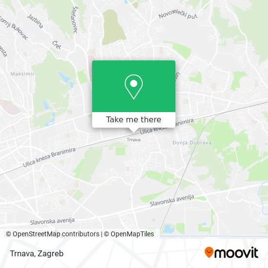 Trnava map