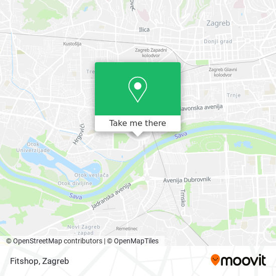 Fitshop map