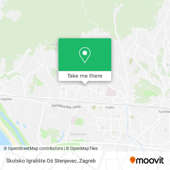 Školsko Igralište Oš Stenjevec map