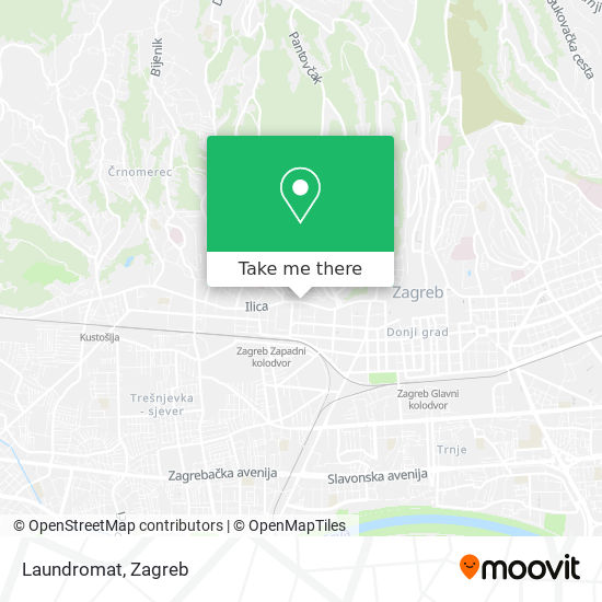 Laundromat map