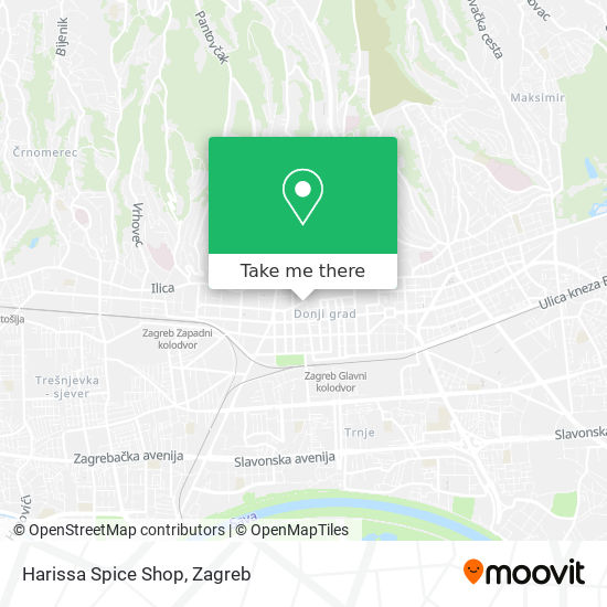 Harissa Spice Shop map