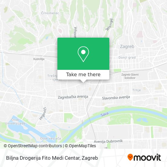 Biljna Drogerija Fito Medi Centar map