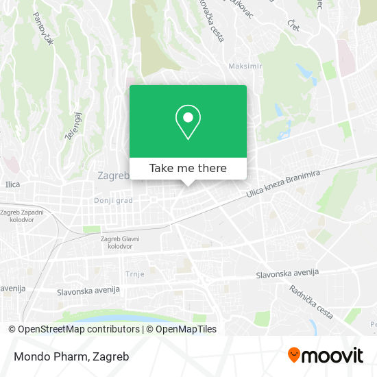 Mondo Pharm map