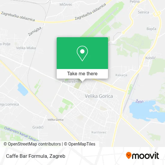 Caffe Bar Formula map