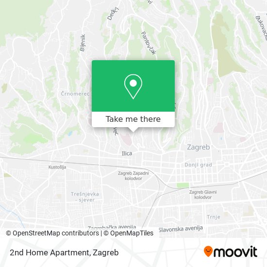 2nd Home Apartment map