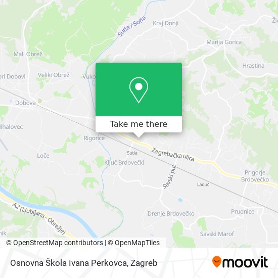 Osnovna Škola Ivana Perkovca map