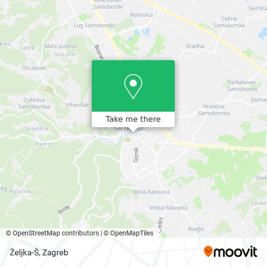 Željka-Š map