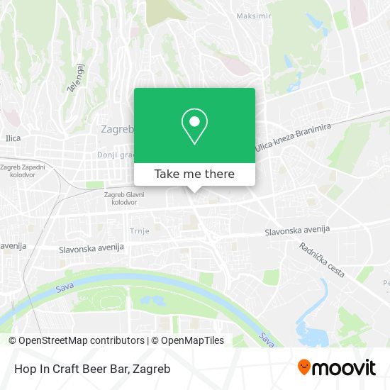 Hop In Craft Beer Bar map