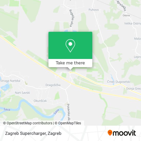 Zagreb Supercharger map