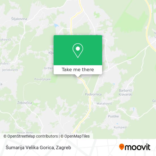 Šumarija Velika Gorica map