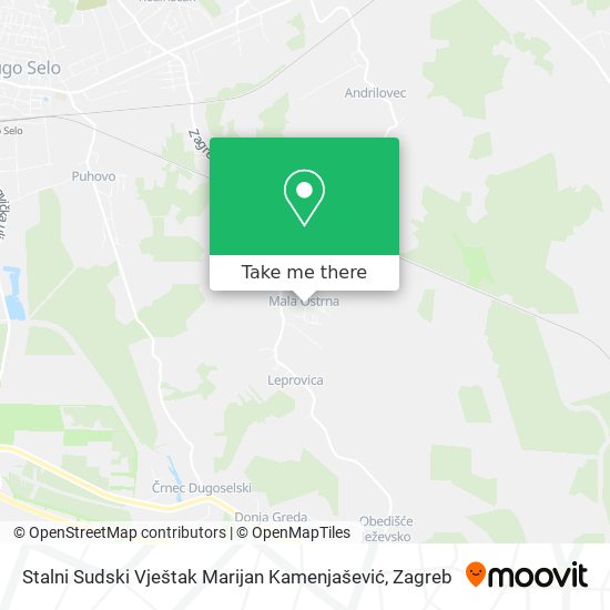 Stalni Sudski Vještak Marijan Kamenjašević map