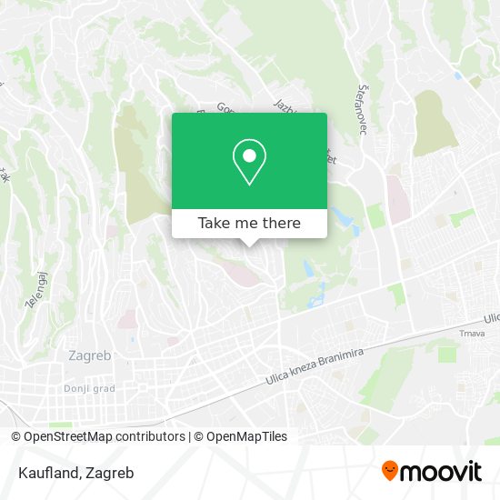 Kaufland map