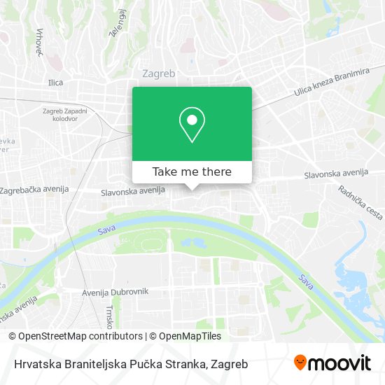 Hrvatska Braniteljska Pučka Stranka map