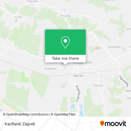 Kaufland map