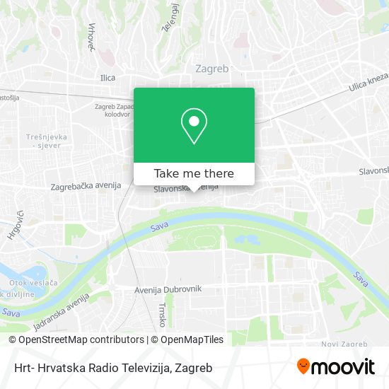 Hrt- Hrvatska Radio Televizija map