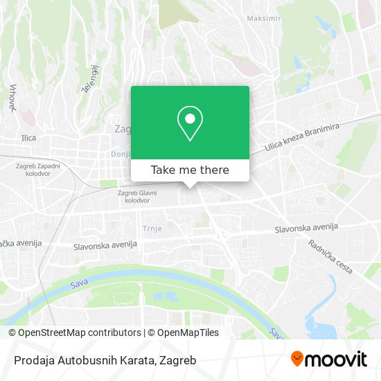 Prodaja Autobusnih Karata map