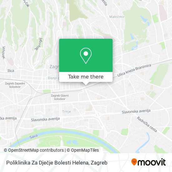 Poliklinika Za Dječje Bolesti Helena map