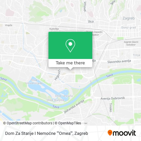 Dom Za Starije I Nemoćne ""Omea"" map
