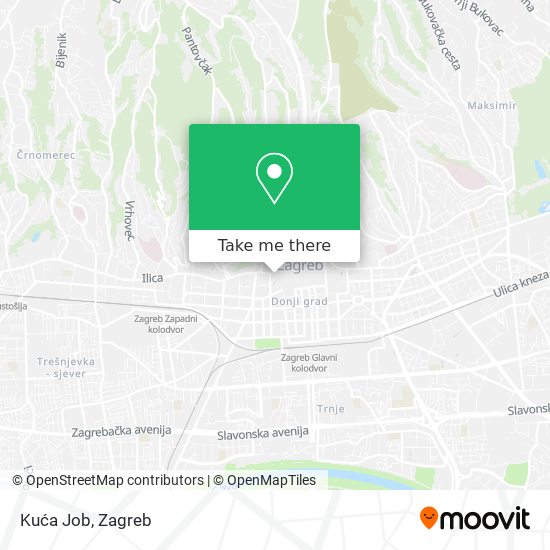 Kuća Job map